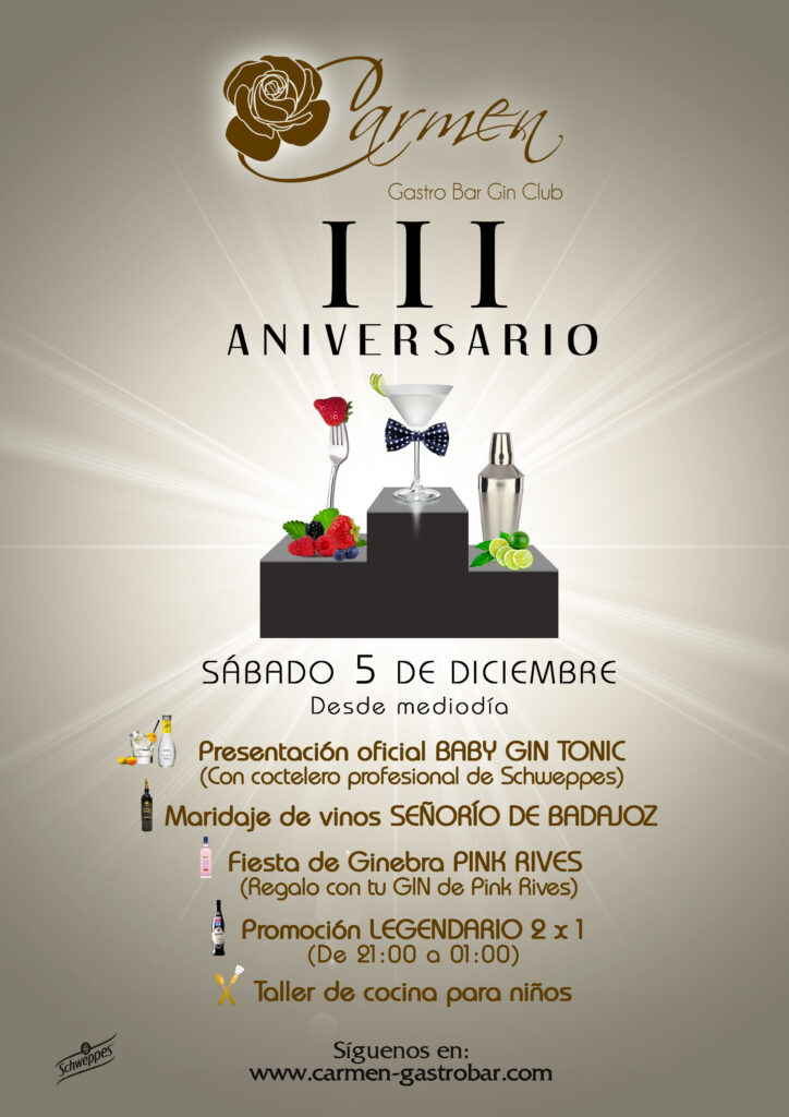 Tercer aniversario